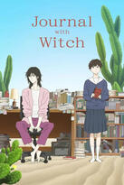 journal with witch